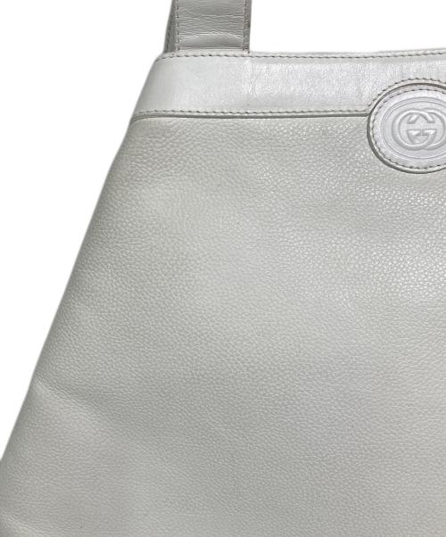 GUCCI（グッチ）GUCCI (グッチ) GGトートバッグ ホワイトの古着・服飾アイテム
