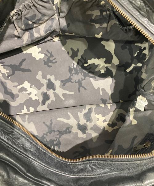 DIESEL（ディーゼル）DIESEL (ディーゼル) ボストンバッグ ブラウン×ブラックの古着・服飾アイテム