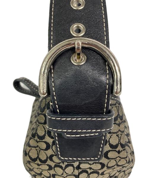 COACH（コーチ）COACH (コーチ) ワンショルダーバッグ ブラックの古着・服飾アイテム