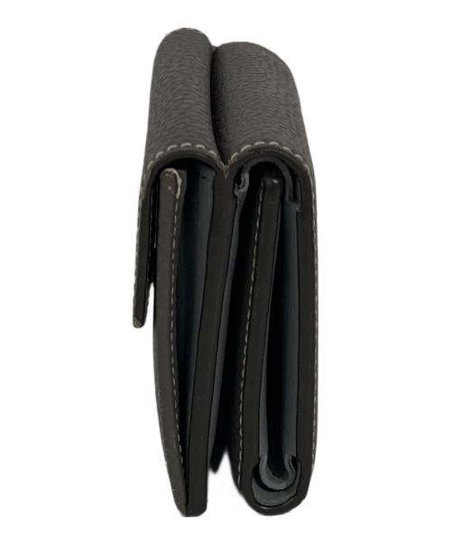 bonaventura（ボナベンチュラ）BONAVENTURA (ボナベンチュラ) 3つ折り財布 グレーの古着・服飾アイテム