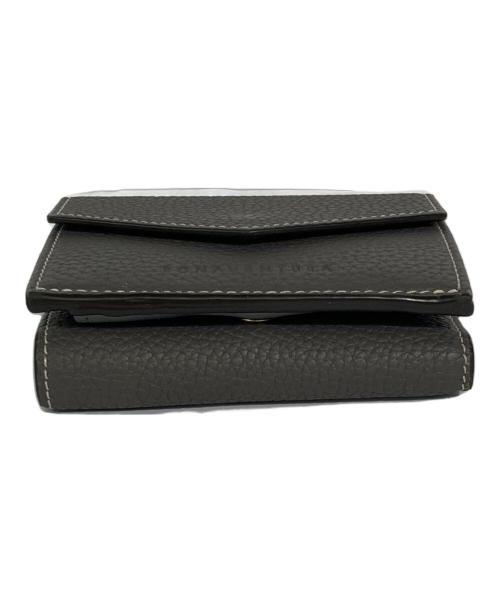 bonaventura（ボナベンチュラ）BONAVENTURA (ボナベンチュラ) 3つ折り財布 グレーの古着・服飾アイテム