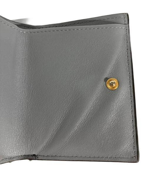 bonaventura（ボナベンチュラ）BONAVENTURA (ボナベンチュラ) 3つ折り財布 グレーの古着・服飾アイテム