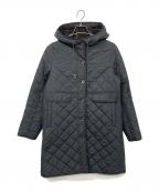 MACKINTOSH PHILOSOPHYマッキントッシュ フィロソフィー）の古着「フーデッドキルティングコート」｜ブラック