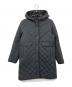 MACKINTOSH PHILOSOPHY（マッキントッシュ フィロソフィー）の古着「フーデッドキルティングコート」｜ブラック