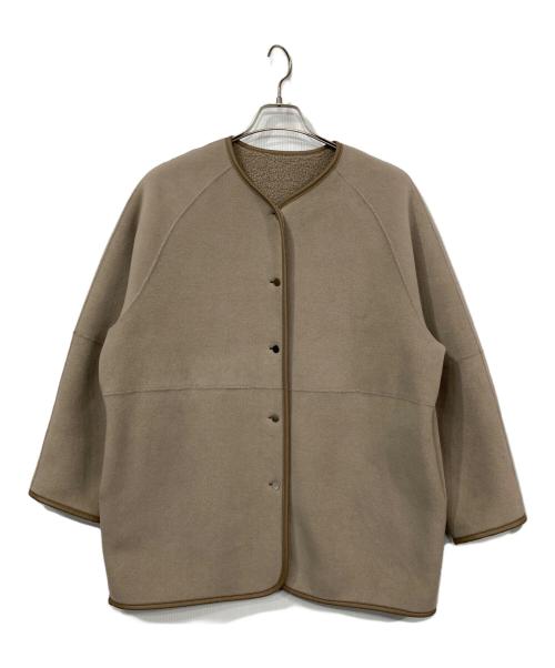 SHIPS（シップス）SHIPS (シップス) ボア × フリース リバーシブル コート ブラウン サイズ:36の古着・服飾アイテム