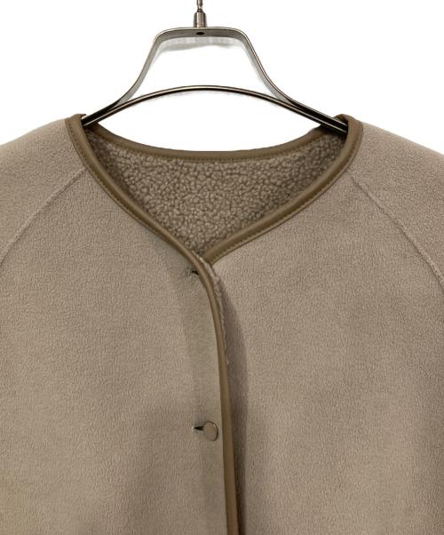 SHIPS（シップス）SHIPS (シップス) ボア × フリース リバーシブル コート ブラウン サイズ:36の古着・服飾アイテム