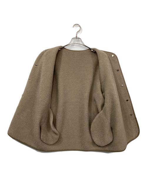 SHIPS（シップス）SHIPS (シップス) ボア × フリース リバーシブル コート ブラウン サイズ:36の古着・服飾アイテム
