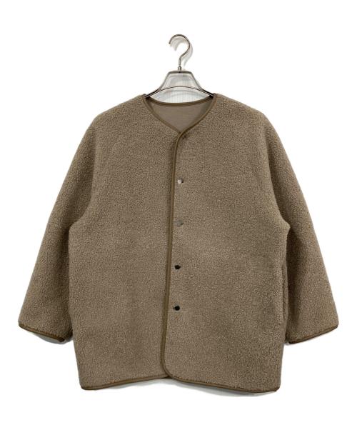 SHIPS（シップス）SHIPS (シップス) ボア × フリース リバーシブル コート ブラウン サイズ:36の古着・服飾アイテム