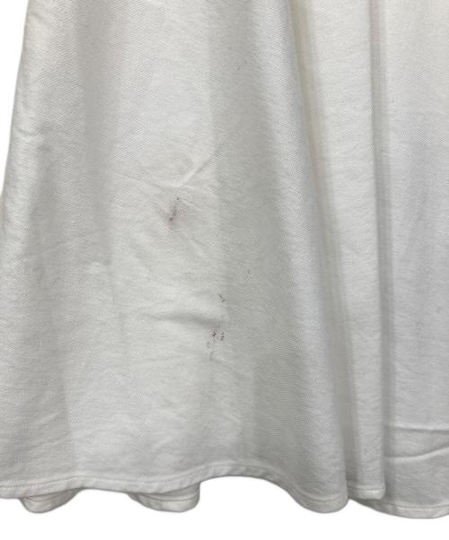 POLO RALPH LAUREN（ポロ・ラルフローレン）POLO RALPH LAUREN (ポロ・ラルフローレン) オックスフォードシャツワンピース ホワイトの古着・服飾アイテム