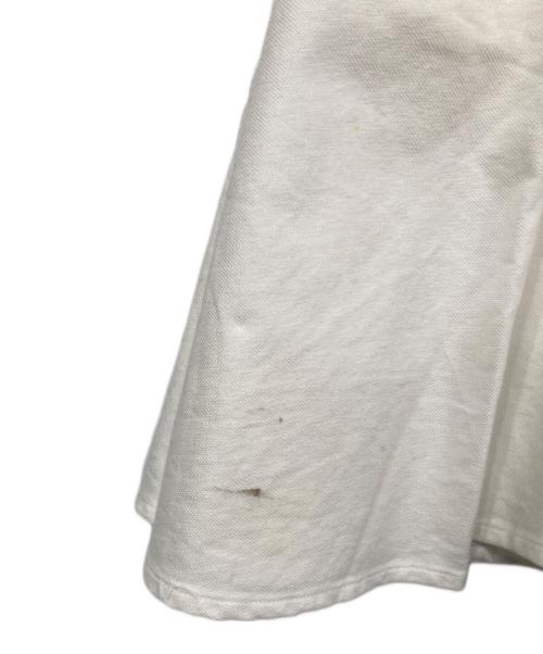 POLO RALPH LAUREN（ポロ・ラルフローレン）POLO RALPH LAUREN (ポロ・ラルフローレン) オックスフォードシャツワンピース ホワイトの古着・服飾アイテム