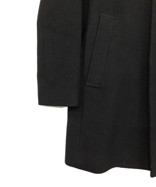 ck Calvin Klein（シーケーカルバンクライン）ck Calvin Klein (シーケーカルバンクライン) スタンドカラーコート ブラック サイズ:36の古着・服飾アイテム