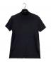 issey miyake pwrmanwntw（イッセイミヤケ ペルマネンテ）の古着「ハイネック半袖カットソー」｜ブラック