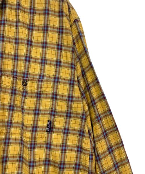 Patagonia（パタゴニア）Patagonia (パタゴニア) チェックシャツ イエロー サイズ:Lの古着・服飾アイテム