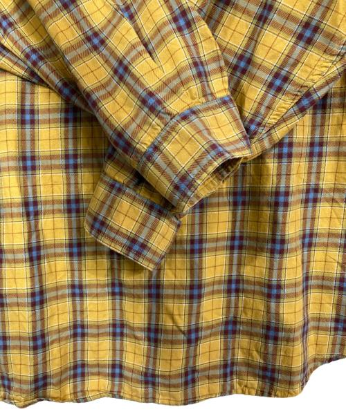 Patagonia（パタゴニア）Patagonia (パタゴニア) チェックシャツ イエロー サイズ:Lの古着・服飾アイテム
