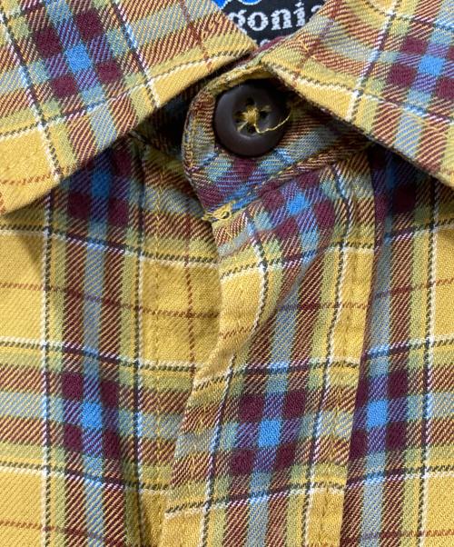 Patagonia（パタゴニア）Patagonia (パタゴニア) チェックシャツ イエロー サイズ:Lの古着・服飾アイテム
