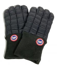 CANADA GOOSE（カナダグース）の古着「手袋」｜ブラック