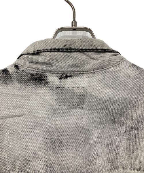 HARE（ハレ）HARE (ハレ) ブリーチ加工BIG デニムジャケット グレー サイズ:Sの古着・服飾アイテム