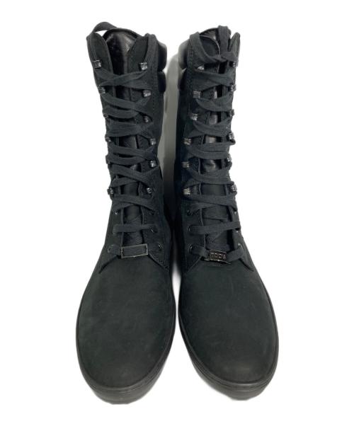 TOD'S（トッズ）TOD'S (トッズ) レースアップヌバックブーツ ブラック サイズ:36 1/2の古着・服飾アイテム