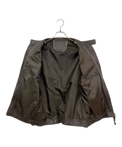 VERA PELLE（ベラペレ）VERA PELLE (ベラペレ) レザージャケット ブラウン サイズ:52の古着・服飾アイテム