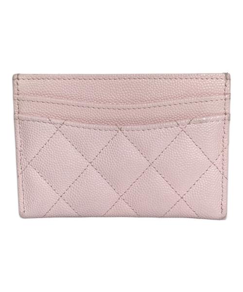 CHANEL（シャネル）CHANEL (シャネル) カードケース ピンクの古着・服飾アイテム