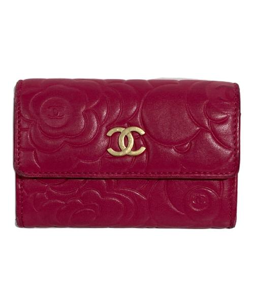 CHANEL（シャネル）CHANEL (シャネル) カードケース ピンクの古着・服飾アイテム