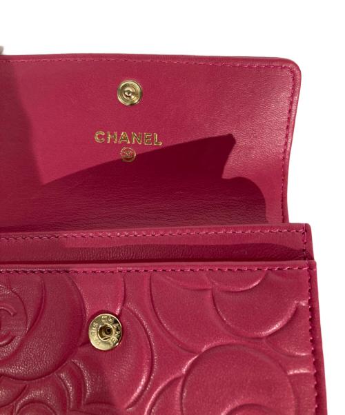 CHANEL（シャネル）CHANEL (シャネル) カードケース ピンクの古着・服飾アイテム
