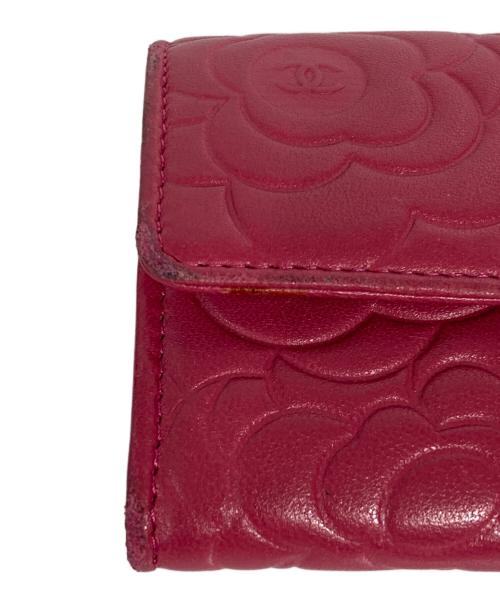 CHANEL（シャネル）CHANEL (シャネル) カードケース ピンクの古着・服飾アイテム