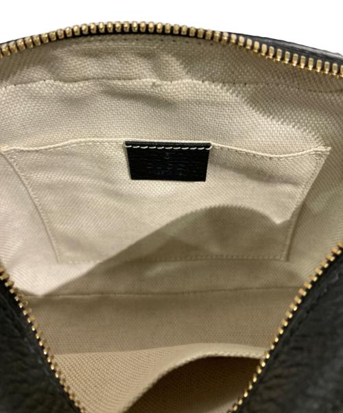 GUCCI（グッチ）GUCCI (グッチ) ソーホー レザー スモール タッセルディスコバッグ ブラックの古着・服飾アイテム