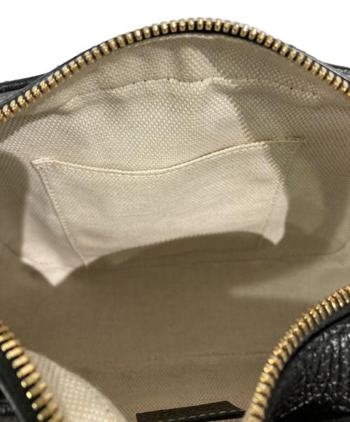 GUCCI（グッチ）GUCCI (グッチ) ソーホー レザー スモール タッセルディスコバッグ ブラックの古着・服飾アイテム