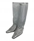 YELLOイエロ）の古着「IO MESH BOOTS」｜グレー