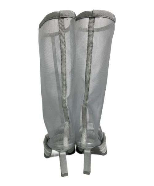 YELLO（イエロ）YELLO (イエロ) IO MESH BOOTS グレー サイズ:Lの古着・服飾アイテム