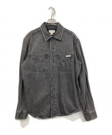 Calvin Klein（カルバンクライン）の古着「デニムシャツ」｜グレー