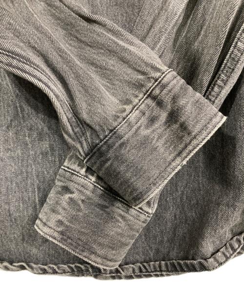 Calvin Klein（カルバンクライン）Calvin Klein (カルバンクライン) デニムシャツ グレー サイズ:XSの古着・服飾アイテム