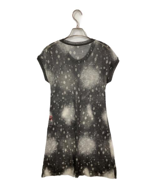 HaaT（ハート）Haat (ハート) ノースリーブモヘアニットワンピース グレー サイズ:2の古着・服飾アイテム