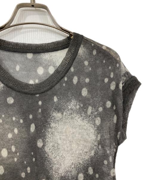 HaaT（ハート）Haat (ハート) ノースリーブモヘアニットワンピース グレー サイズ:2の古着・服飾アイテム