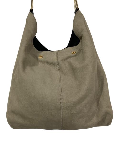 VIOLAd'ORO（ヴィオラドーロ）VIOLAd'ORO (ヴィオラドーロ) 牛革バッグ ベージュの古着・服飾アイテム