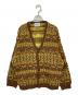 IROQUOIS（イロコイ）の古着「7GG COOGI TUCK KNIT CD」｜イエロー