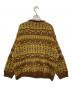 IROQUOIS (イロコイ) 7GG COOGI TUCK KNIT CD イエロー サイズ:2：8000円