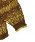 中古・古着 IROQUOIS (イロコイ) 7GG COOGI TUCK KNIT CD イエロー サイズ:2：8000円