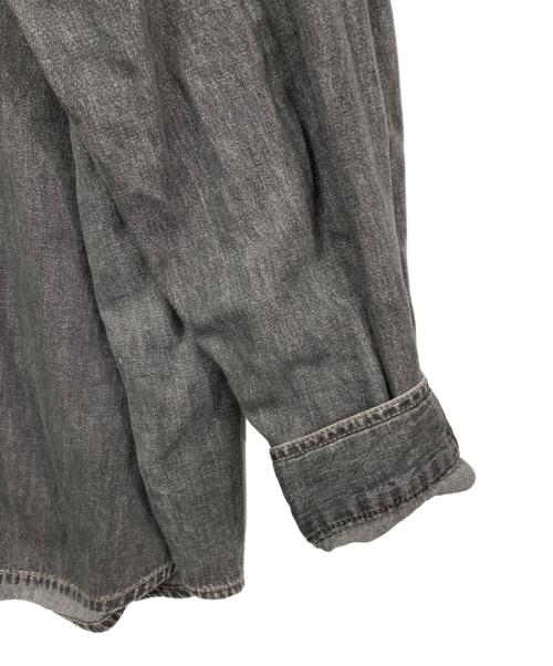 Calvin Klein（カルバンクライン）Calvin Klein (カルバンクライン) デニムシャツ グレー サイズ:L/Gの古着・服飾アイテム