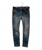 DIESELディーゼル）の古着「1979 SLEENKERデニムパンツ」｜グレー