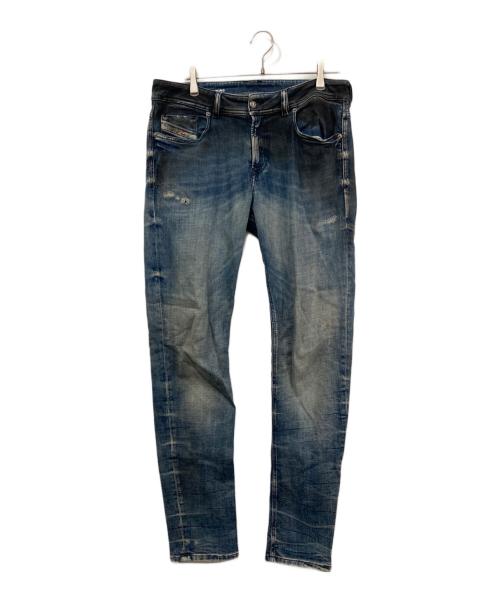 DIESEL（ディーゼル）DIESEL (ディーゼル) 1979 SLEENKERデニムパンツ グレー サイズ:W34の古着・服飾アイテム