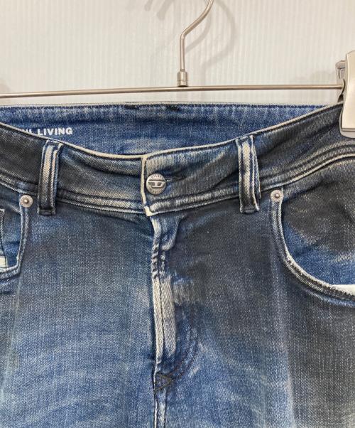DIESEL（ディーゼル）DIESEL (ディーゼル) 1979 SLEENKERデニムパンツ グレー サイズ:W34の古着・服飾アイテム