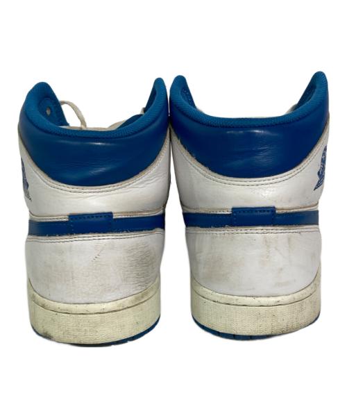 NIKE（ナイキ）NIKE (ナイキ) Air Jordan 1 Mid SE ホワイト×ブルー サイズ:31.0の古着・服飾アイテム