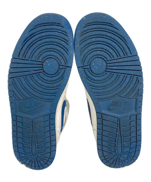 NIKE（ナイキ）NIKE (ナイキ) Air Jordan 1 Mid SE ホワイト×ブルー サイズ:31.0の古着・服飾アイテム