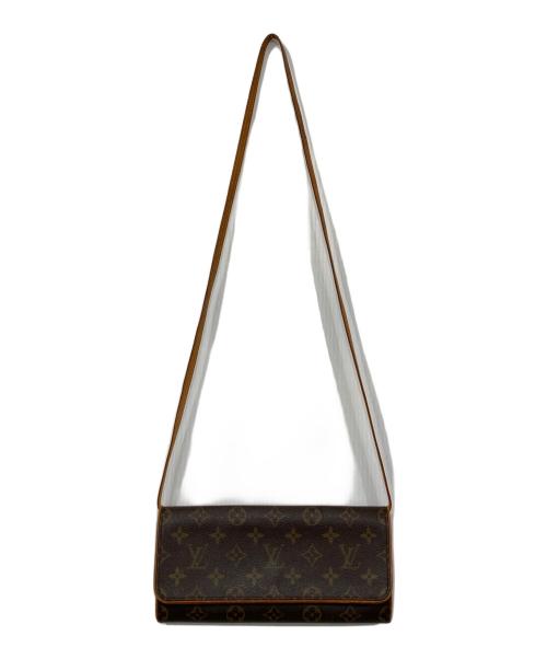LOUIS VUITTON（ルイ ヴィトン）LOUIS VUITTON (ルイ ヴィトン) ポシェットツインGM ブラウンの古着・服飾アイテム