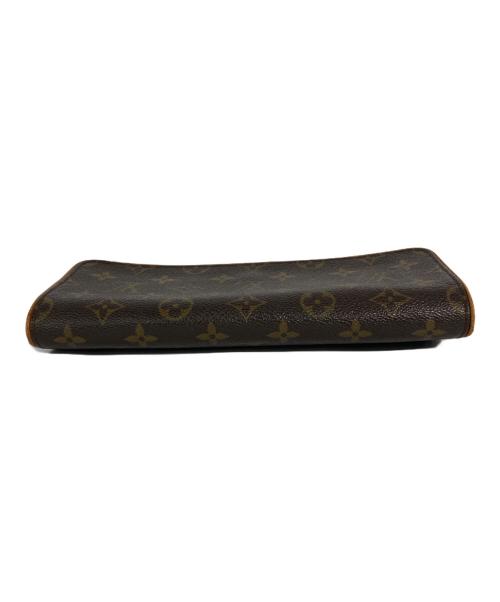 LOUIS VUITTON（ルイ ヴィトン）LOUIS VUITTON (ルイ ヴィトン) ポシェットツインGM ブラウンの古着・服飾アイテム