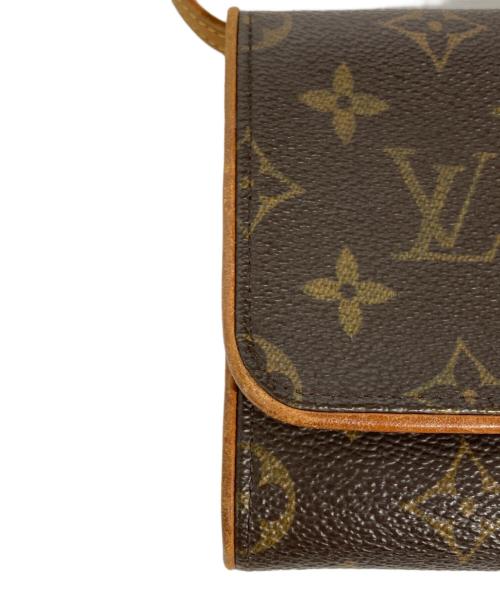 LOUIS VUITTON（ルイ ヴィトン）LOUIS VUITTON (ルイ ヴィトン) ポシェットツインGM ブラウンの古着・服飾アイテム