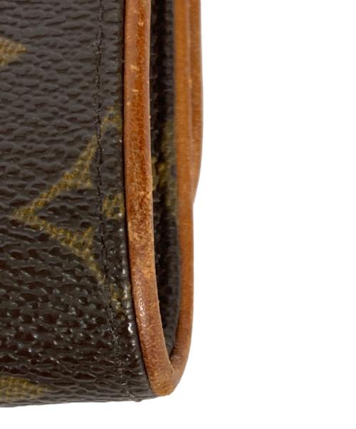 LOUIS VUITTON（ルイ ヴィトン）LOUIS VUITTON (ルイ ヴィトン) ポシェットツインGM ブラウンの古着・服飾アイテム
