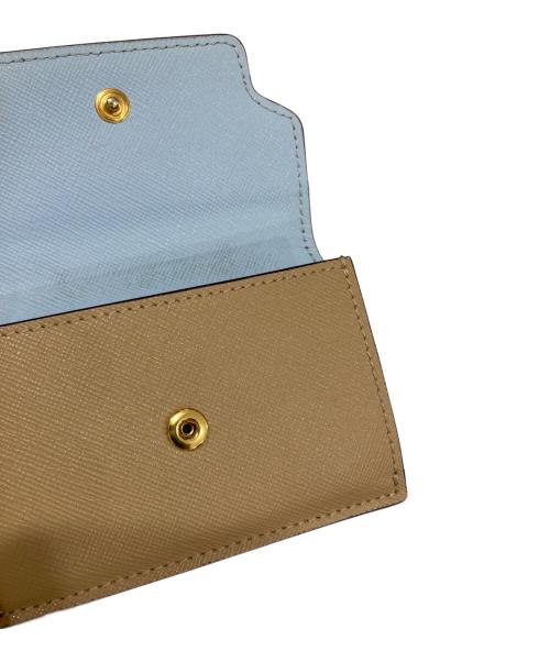 MARNI（マルニ）MARNI (マルニ) 3つ折り財布 ブルーの古着・服飾アイテム